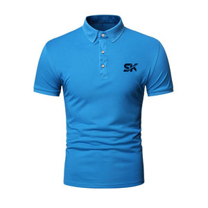 เสื้อโปโลชาย 100% ผ้าฝ้าย คุณภาพสูง ขายดี ผ้าระบายอากาศได้ดี - Product Image 1