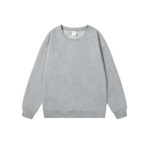 เสื้อสเวตเชิ้ตใส่สบายและเย็นสบายสำหรับวันพักผ่อน วัสดุผ้าฟลีซสีดำ รับสกรีนโลโก้ ชุดวอร์มผู้ชาย สำหรับฤดูหนาวและฤดูใบไม้ผลิ - Product Image 5