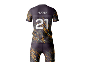 Conjunto de camiseta y pantalones cortos de fútbol para hombre, equipo de fútbol personalizado, ropa deportiva transpirable, fabricante OEM - Product Image 2