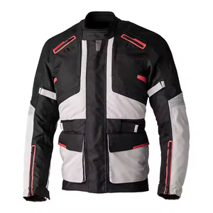 Veste de moto de protection extérieure coupe-vent noire pour hommes vestes en textile coupe-vent pour moto Cordura - Product Image 6