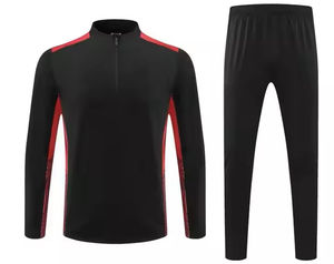 Conjunto de chándal para hombre, Sudadera con capucha atlética de tela transpirable ligera de ajuste regular y joggers para entrenamiento y ropa informal - Product Image 2