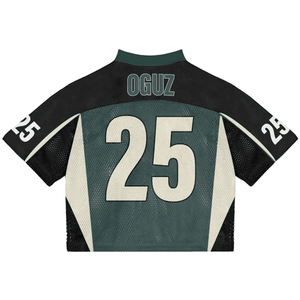Personnalisé homme recadrée surdimensionné vintage streetwear sport rétro maillot de football américain Sportswear maillot de football pour hommes - Product Image 5