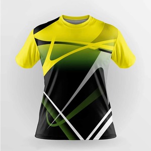Camisetas para hombre Camisetas transpirables para hombre Chaqueta de mujer de secado rápido Uniformes de bádminton Camiseta de cuello redondo de gran tamaño para niños - Product Image 3