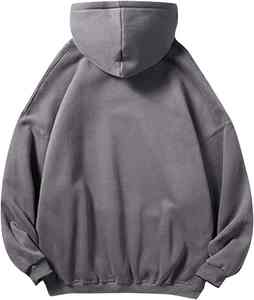Haut à capuche ample décontracté en molleton lourd 420G pour hommes et femmes épais automne et hiver sweat unisexe - Product Image 6