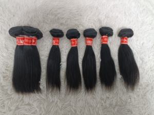 Letsfly $3.05 ผมตรง 10 นิ้ว ราคาถูก ขายดี ผมแท้ 100% แบบมัด  ผมนุ่ม ผมมาเลเซีย เรมี่ สำหรับต่อผม ขายส่ง - Product Image 3