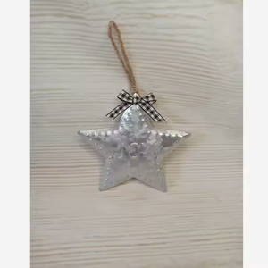 Metal colgante de alta calidad, nuevo diseño, decoración navideña 2025, artesanía india, diseño de artículos al por mayor, productos estándar superiores - Product Image 2