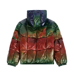Veste matelassée à capuche en duvet doux d'hiver sur mesure OEM, veste matelassée à bulles, rembourrage à bulles 2026 - Product Image 6