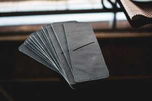 Durable Luxury Leather Waterproof Shockproof Cutlery Holder Portable Storage <b>Organizer</b> for <b>Travel</b> Camping LCH-0010 - Product Image 4