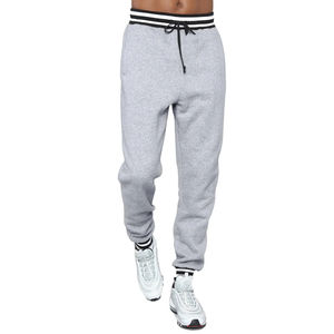 Personalizado de alta calidad de doble cintura Jogger pantalones de chándal para hombres y mujeres de algodón holgado acampanado en blanco Fitness Jogger cortavientos pantalones de chándal - Product Image 6