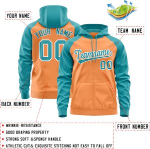 Sudaderas con cremallera completa unisex con nombre personalizado y bordado Material de algodón suave Teamwear OEM Fabricación a granel - Product Image 2