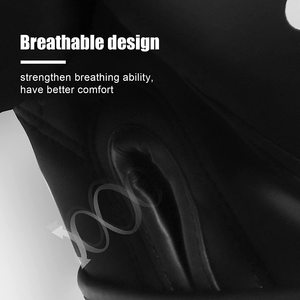 100% Guantes de boxeo de entrenamiento de alta calidad 12oz Nombre personalizado Venta al por mayor Guantes de lucha de cuero PU - Product Image 5