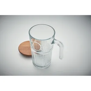 VITRIO Verres promotionnels personnalisés – Mug en verre personnalisable pour le merchandising - Product Image 3