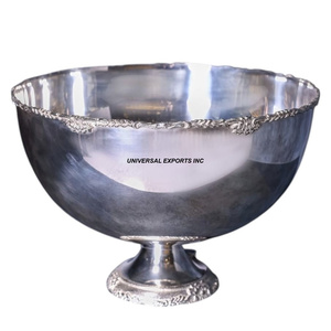 Cuenco de Chocolate de Metal pulido brillante con bandeja para bodas y eventos, cuenco dulce decorativo, cuenco nuevo de diseñador de lujo para Chocolate - Product Image 6