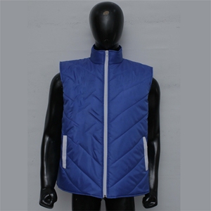High Quality Men's Sleeveless Quilted Puffer Vest Breathable Outerwear Designed for Warmth Comfort Style Made Lightweight - Product Image 1
