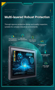 מחשב תעשייתי משולב הכל באחד, עמיד למים בתקן IP65, בגודל 10.1 אינץ', ביחס רוחב-גובה 16:10, מעבד I3/i5/i7 דור 8, זיכרון 8GB DDR4, כונן SSD בנפח 128GB, מערכת הפעלה Win10/11, מסך מגע. - Product Image 5
