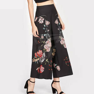 Proveedor de pantalones de moda Pantalones de mujer bordados de alta calidad Venta directa del fabricante Personalizado - Product Image 3