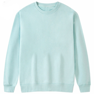 Custom Printed 100% Cotton <b>Sweater</b> Blank Unisex Heavy Fleece <b>Crewneck</b> Men's Design Plain Sweatshirt basics, cotton blended - Product Image 3