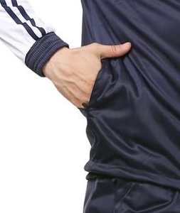 Men's Tracksuit <b>Zip</b> <b>Up</b> <b>Jacket</b> And Pants Sets Sportswear Jogger Sets Custom Logo Polyester jogging suit gym wear for Men's - Product Image 3