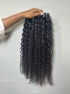 Perruque de temple indienne naturelle et douce, extensions de cheveux humains vierges non traités, perruque de temple naturelle Remy - Product Image 2