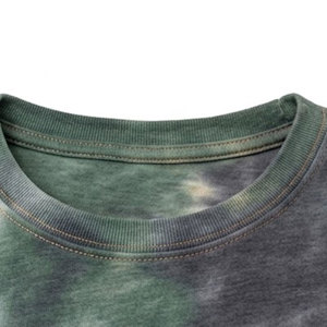 เสื้อยืดโอเวอร์ไซส์ผู้ชายสุดเทรนดี้ ผ้าฝ้าย 100% เป็นมิตรกับสิ่งแวดล้อม เนื้อผ้าบางเบา ซักแล้ว ให้เอฟเฟกต์สีซีดแบบพิเศษ ดีไซน์ทรงหลวมใส่สบาย - Product Image 4