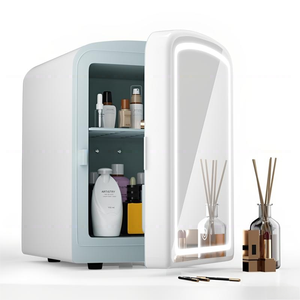 <span class=keywords><strong>Nevera</strong></span> <span class=keywords><strong>pequeña</strong></span> inteligente de 4L, <span class=keywords><strong>nevera</strong></span> compacta de escritorio, belleza, iluminación Led de alta definición, espejo de maquillaje, <span class=keywords><strong>nevera</strong></span> <span class=keywords><strong>para</strong></span> el cuidado de la piel - Product Image 1