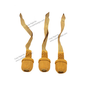 Alambre Ceremonial de Hilo Metálico para Nudo de Sable y Daga de Uniforme Alemán con Tamaño y Logotipo Personalizables - Product Image 2
