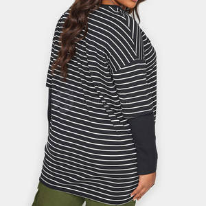 Camiseta Deportiva de Verano de Algodón de Doble Capa para Mujer, Talla XL, Casual, Manga Larga, Transpirable, Cómoda, Elegante y Ajustada - Product Image 2