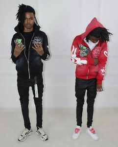 Streetwear personnalisé OEM conception personnalisée 100% coton lourd en détresse broderie soleil délavé sweats à capuche pour hommes - Product Image 4