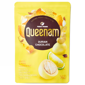 Proveedor de Fábrica de Chocolate, Personalización de Marca Privada, Chocolate Halal en Grageas de 75G, Almendras y Anacardos Cubiertos de Durian, Precio de Oferta - Product Image 1