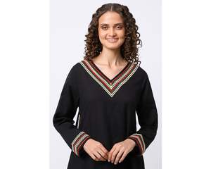 นักออกแบบคุณภาพที่เหนือกว่า Jalabiya ที่ขายดีที่สุดพร้อมชุดสตรีปักยาวในราคาขายส่งในราคาต่ําสุด - Product Image 4