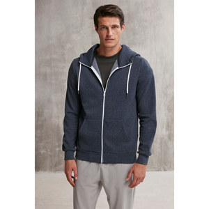 Sweat-shirt à capuche zippé pour homme GRIMELANGE, col haut, doublure en polaire - Product Image 2