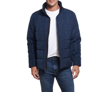 Men Lightweight Quilted Puffer Jacket New Style Winter proof Design with Fleece Lining <b>Stand</b> Collar Patch <b>work</b> Style 2026 - Product Image 1