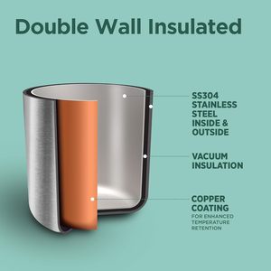 ขวดทองแดงบริสุทธิ์พรีเมียมขวดน้ำกันรั่วกระติกน้ำอายุรเวทสำหรับบ้านสำนักงานยิมการเดินทางเพื่อสุขภาพการเก็บน้ำดื่ม - Product Image 5