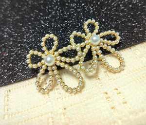 ต่างหูลูกปัดปักเย็บด้วยมือต่างหูลูกปัดหลายเม็ดตามสั่งสำหรับผู้หญิงเครื่องประดับสำหรับงานปาร์ตี้ในราคาที่ดีที่สุด - Product Image 5