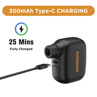 Gonfleur de pneus sans fil portable, pompe à air pour vélo, mini pompe électrique pour vélo