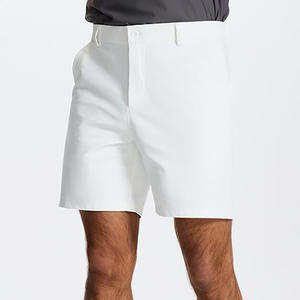 Short de golf haute performance de couleur unie séchage rapide classique été quotidien décontracté mode short respirant pour hommes - Product Image 1