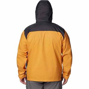 Chaqueta impermeable y transpirable para hombre con función de lluvia, chaqueta impermeable de nailon/poliéster para hombre cargada por Dress Sports - Product Image 2