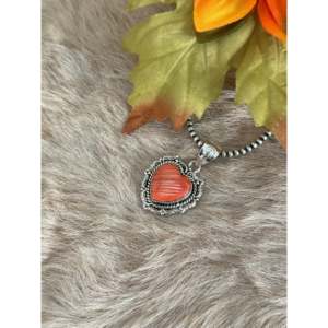 Pendentif en huître barbelée fait main du sud-ouest, en argent sterling, serti de pierres - Product Image 4