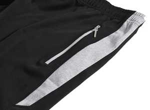 Conjunto Deportivo de Invierno para Hombre, de Poliéster y Algodón, Transpirable, Diseño Sencillo y Sólido, con Cremallera, para Correr, Corte Regular - Product Image 3