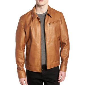 2023 nouvelle conception vêtements de sport pour hommes veste de moto haute qualité en cuir véritable coupe-vent nom de l'équipe personnalisée - Product Image 1