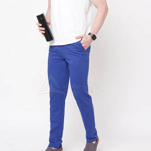 Pantalon sur mesure léger pour hommes, décontracté, style droit, taille moyenne, service professionnel OEM en coton à bas prix, vente de pantalons - Product Image 5