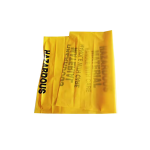 Usine Viet Nam Personnaliser taille Portable Heavy Duty Jaune Hdpe En Plastique Médical Poubelle Doublure Sacs Déchets Sacs À Ordures - Product Image 4