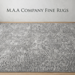 Juego de Alfombras Modernas de Lana/Seda con Diseño Floral, Hechas a Mano, Ecológicas, Acolchadas, Antideslizantes y Lavables - Product Image 2