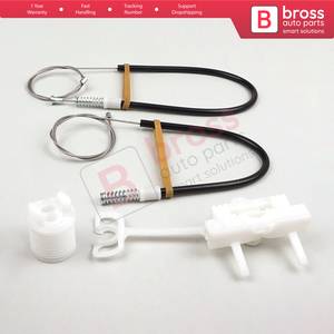 BWR5181 Kit de réparation de lève-vitre manuel arrière gauche pour Abarth Punto Grande Evo MK3 199 2005-24 Bross Auto Parts Made in Turkey - Product Image 2
