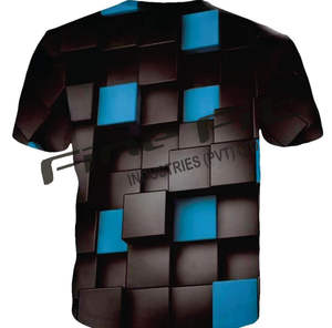 Camiseta informal unisex 100% algodón de secado rápido cómodo poliéster suave impresión personalizada sublimación Logo hombres mujeres camiseta lisa - Product Image 3