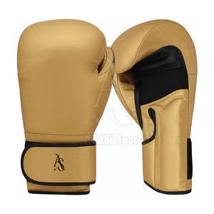 Guantes de cuero Premium de alta calidad con diseño personalizable que absorbe la humedad Ajuste universal para artes marciales de boxeo-Nueva llegada - Product Image 1