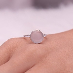925 Sterling <b>Silver</b> <b>Boho</b> Style <b>Ring</b> Handmade Oval Cut Zircon Gemstone Trendy Wedding & Party Jewelry Gift for Women - Product Image 5