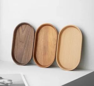 Bandeja Ovalada de Madera de Diseño Innovador y Elegante – Bandeja Decorativa para Cocina, Bandeja para Servir 100% de Madera Natural - Product Image 6
