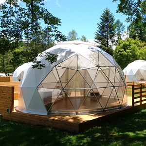 Tente de glamping de luxe, grande tente <span class=keywords><strong>safari</strong></span> en toile pour projets d'éco-resorts, offrant un confort élevé dans les environnements extérieurs - Product Image 1