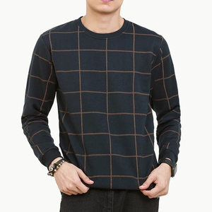 OEM <b>Men's</b> Cotton Long Sleeve Pullover Gym Blank Sweatshirt Quick Dry Breathable Embroidered Technics for Winter Terzo Sports - Product Image 3